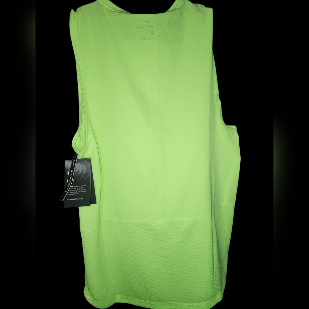 Nike FC Dri-Fit Joga Bonito TV Soccer Tank Top Women's S Lime Glow - Picture 5 of 6